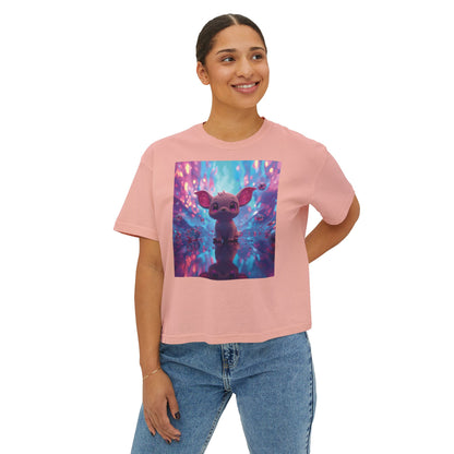 Neon Cutie — Boxy Tee
