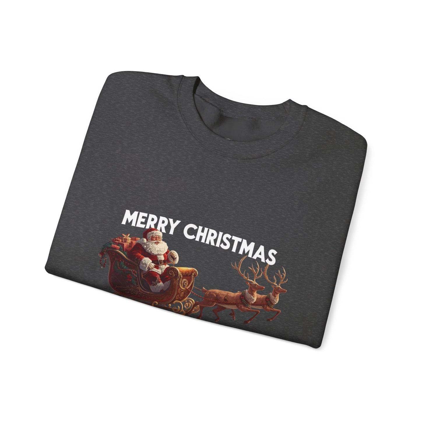 Christmas Santa Sleigh Sweatshirt