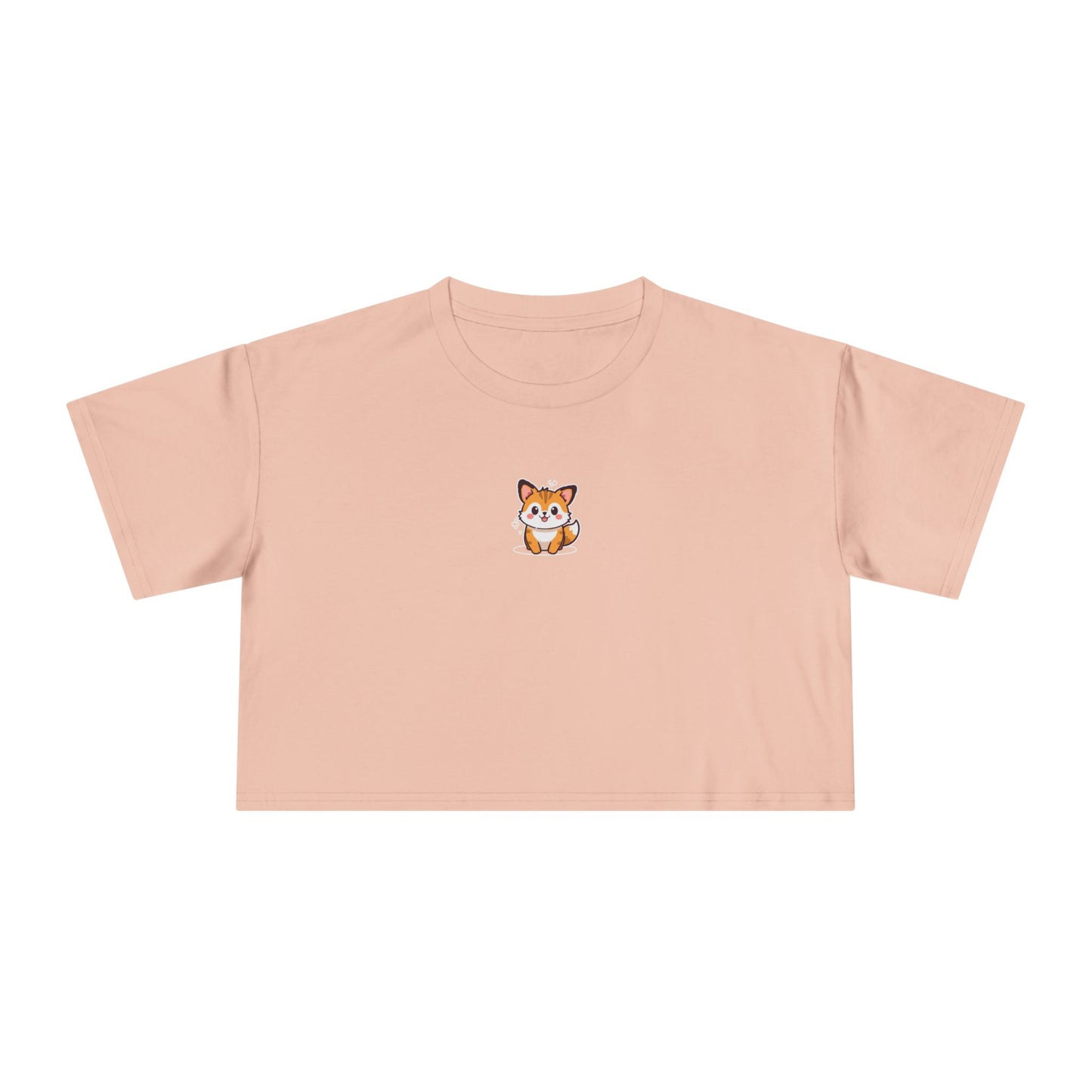 Mini Fox Crop Tee