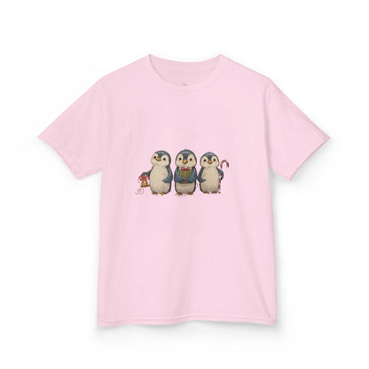 Whimsical Penguin Kids Tee