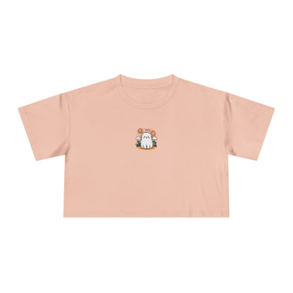 Mini Cat Crop Tee