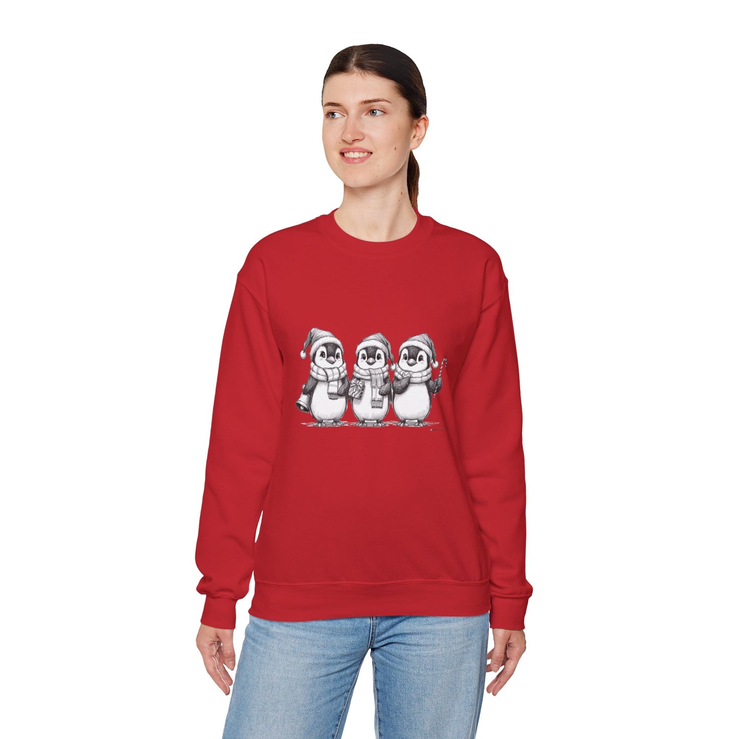 Winter Penguin  Sweatshirt