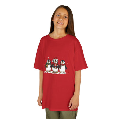 Christmas Penguin Kids Tee