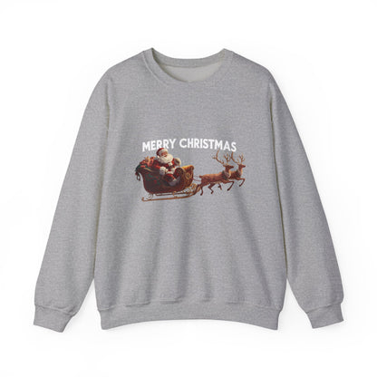Christmas Santa Sleigh Sweatshirt