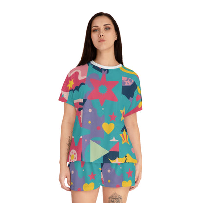 Geometric Pajama Set