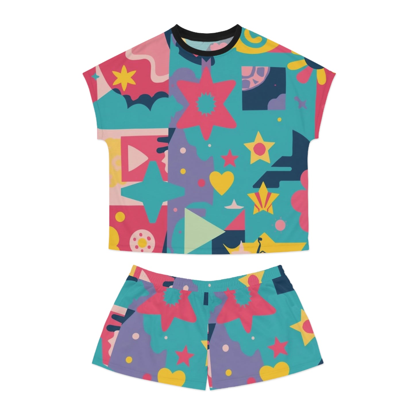 Geometric Pajama Set
