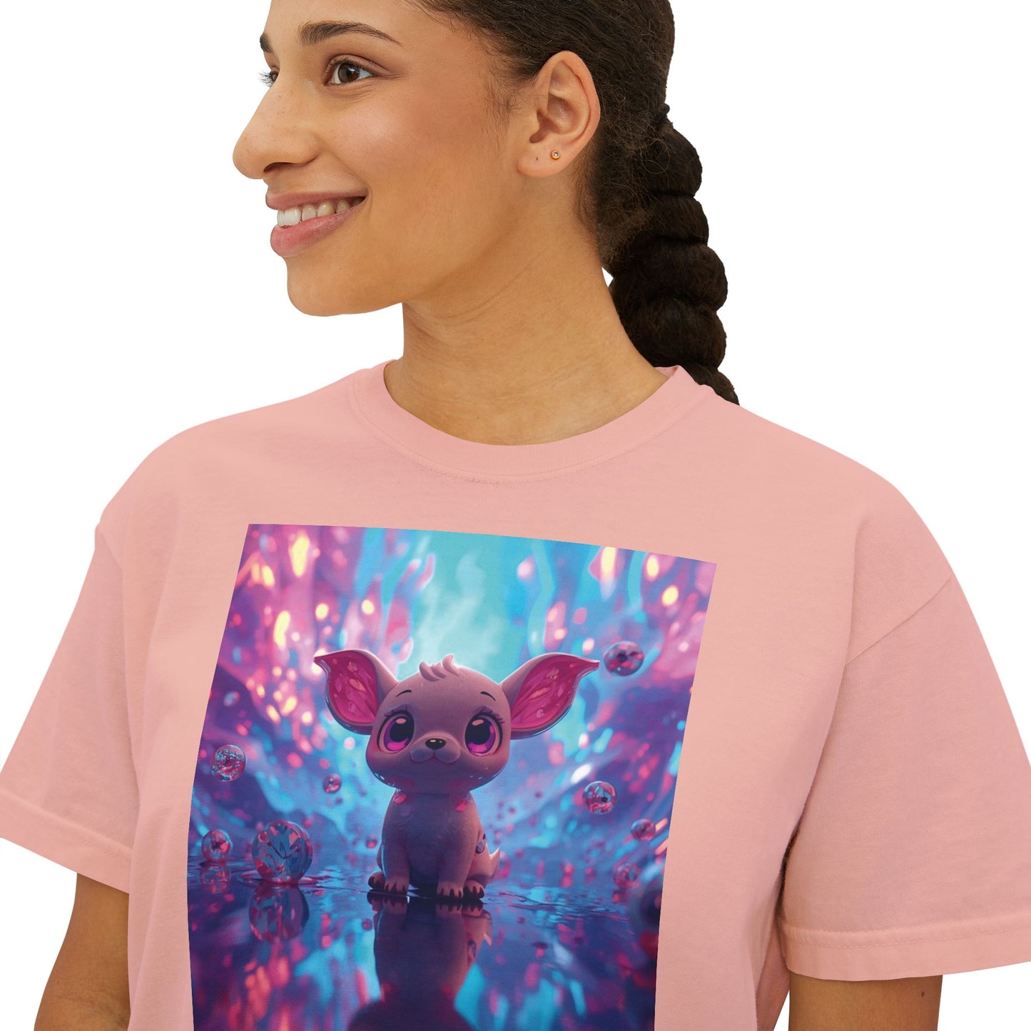 Neon Cutie — Boxy Tee