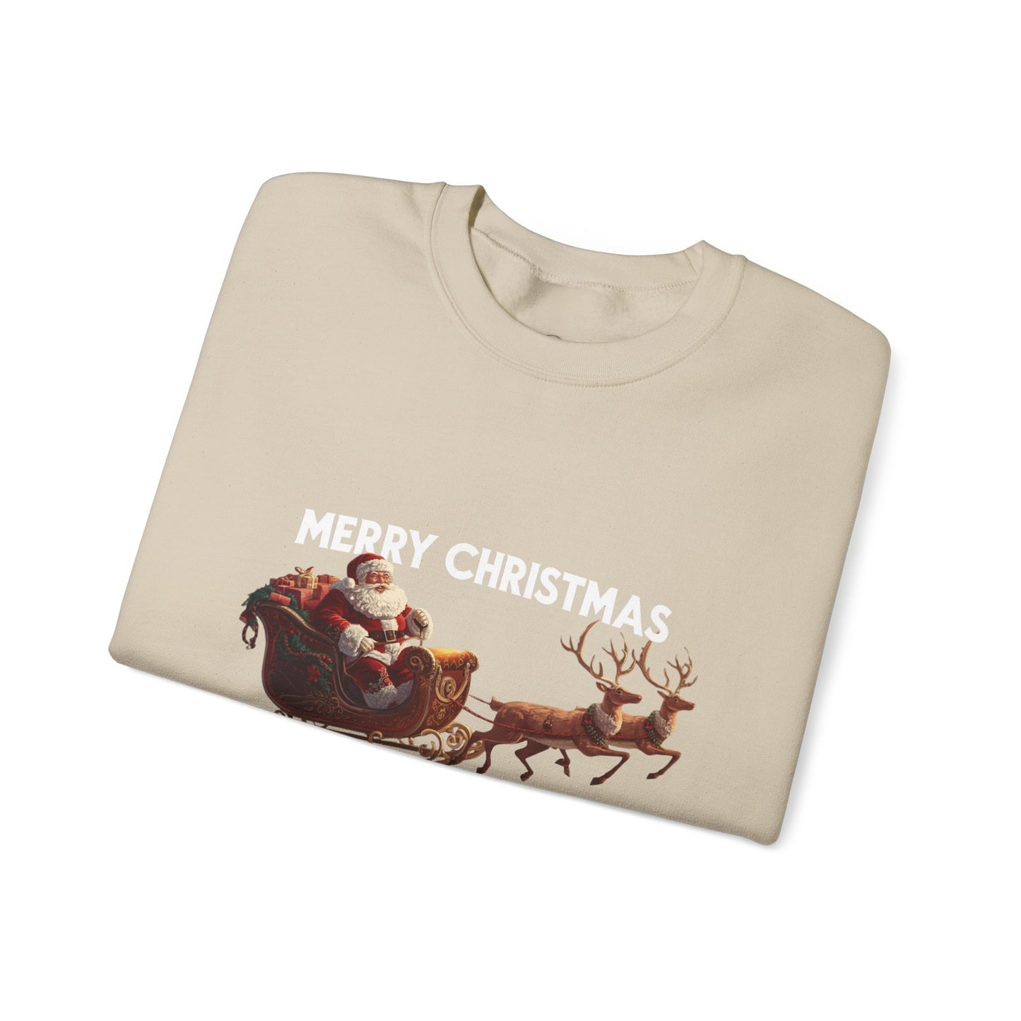 Christmas Santa Sleigh Sweatshirt