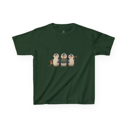 Whimsical Penguin Kids Tee