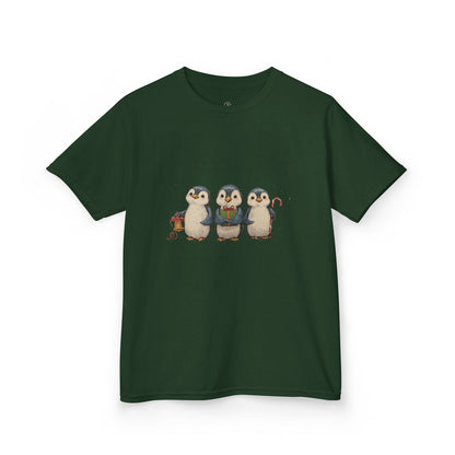 Whimsical Penguin Kids Tee