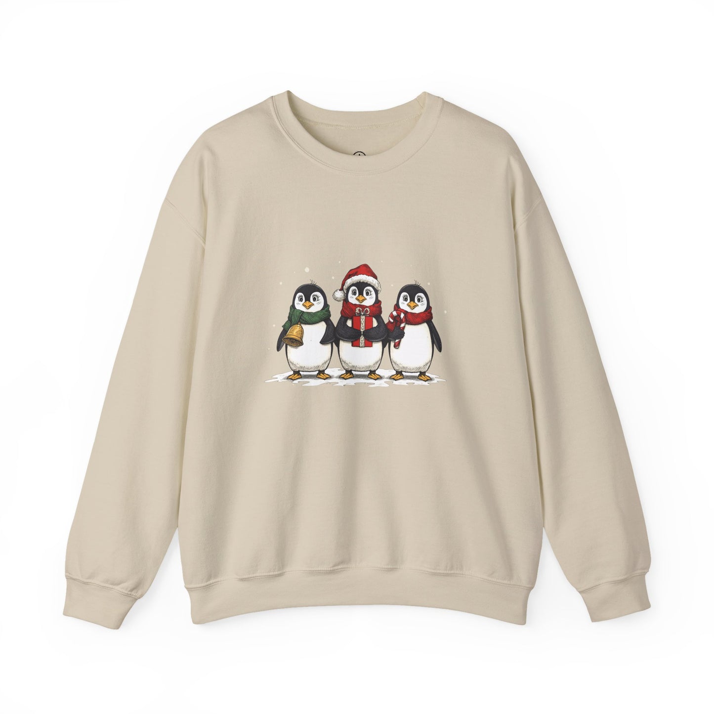 Cozy Holiday Penguin Sweatshirt