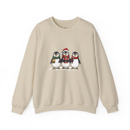 Cozy Holiday Penguin Sweatshirt