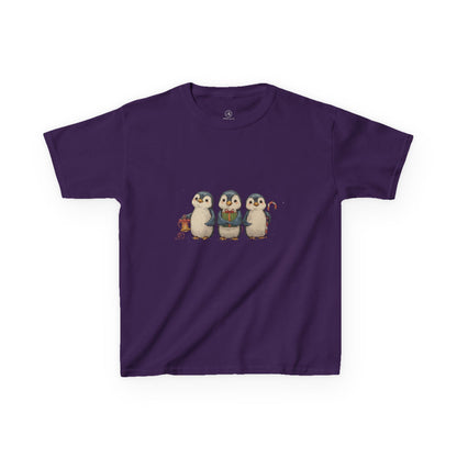 Whimsical Penguin Kids Tee