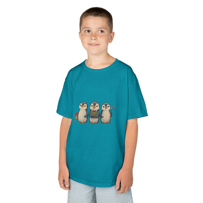 Whimsical Penguin Kids Tee