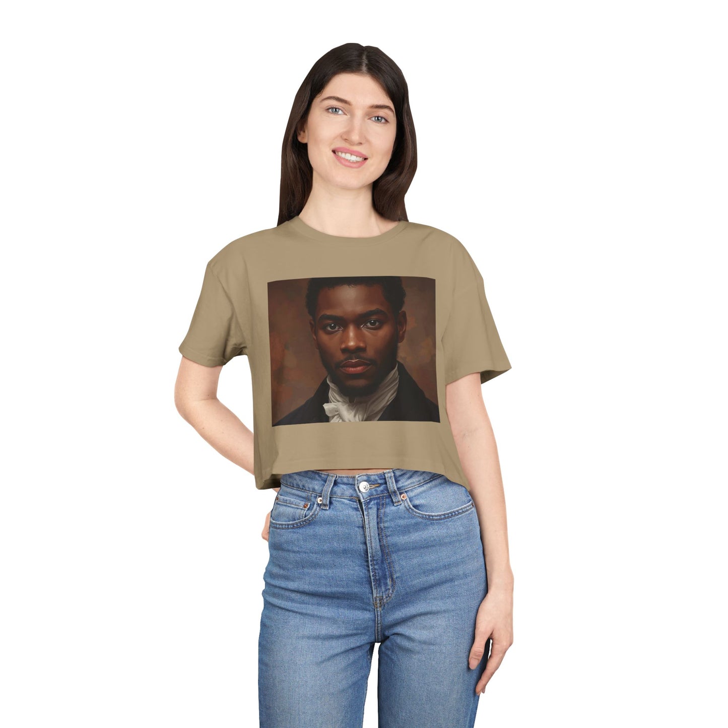 Vintage Portrait Crop Tee