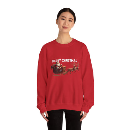 Christmas Santa Sleigh Sweatshirt