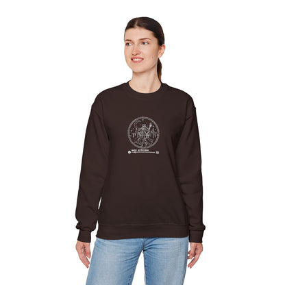 Moon Princess Crewneck Sweatshirt - White Stitching