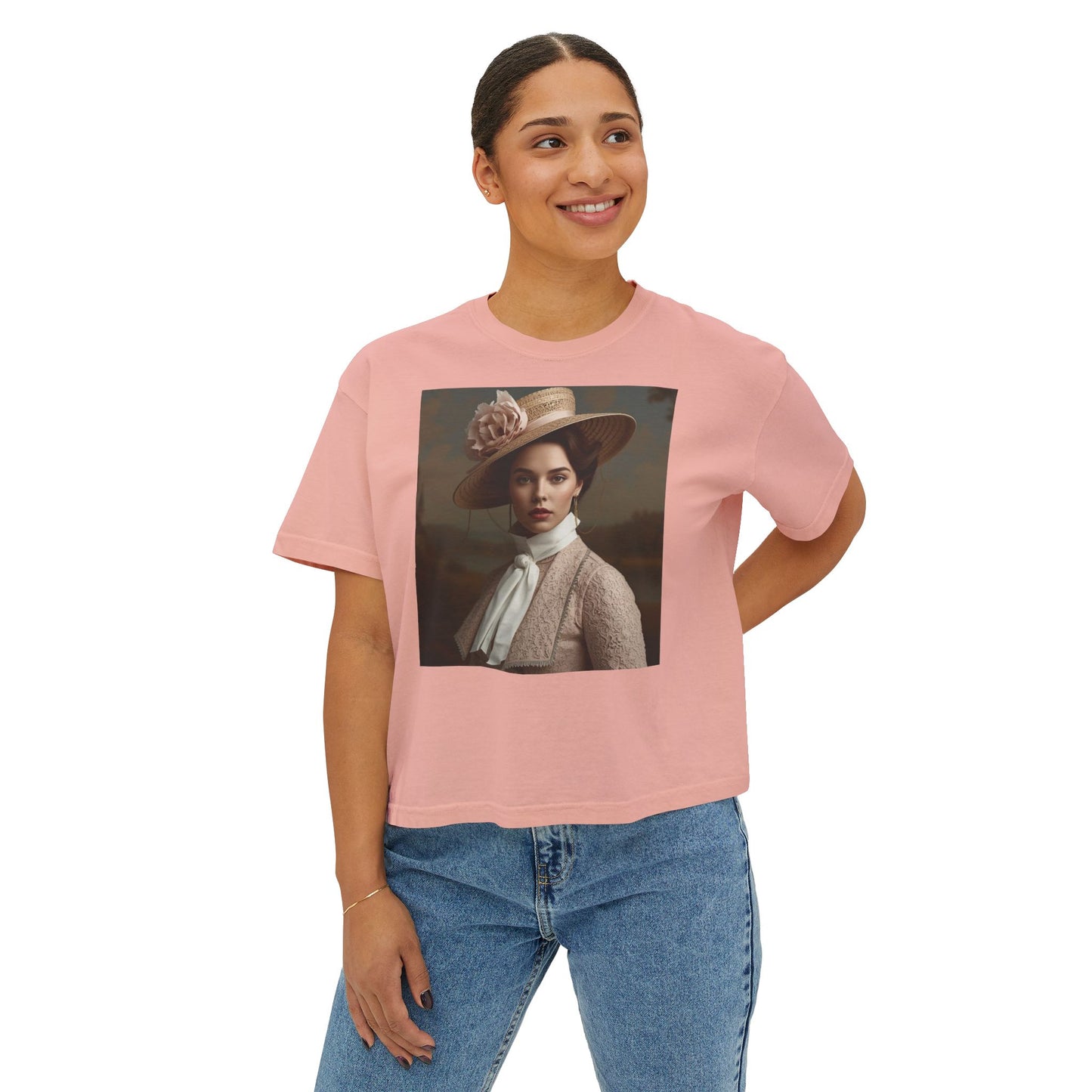 She's Trouble — Boxy Tee