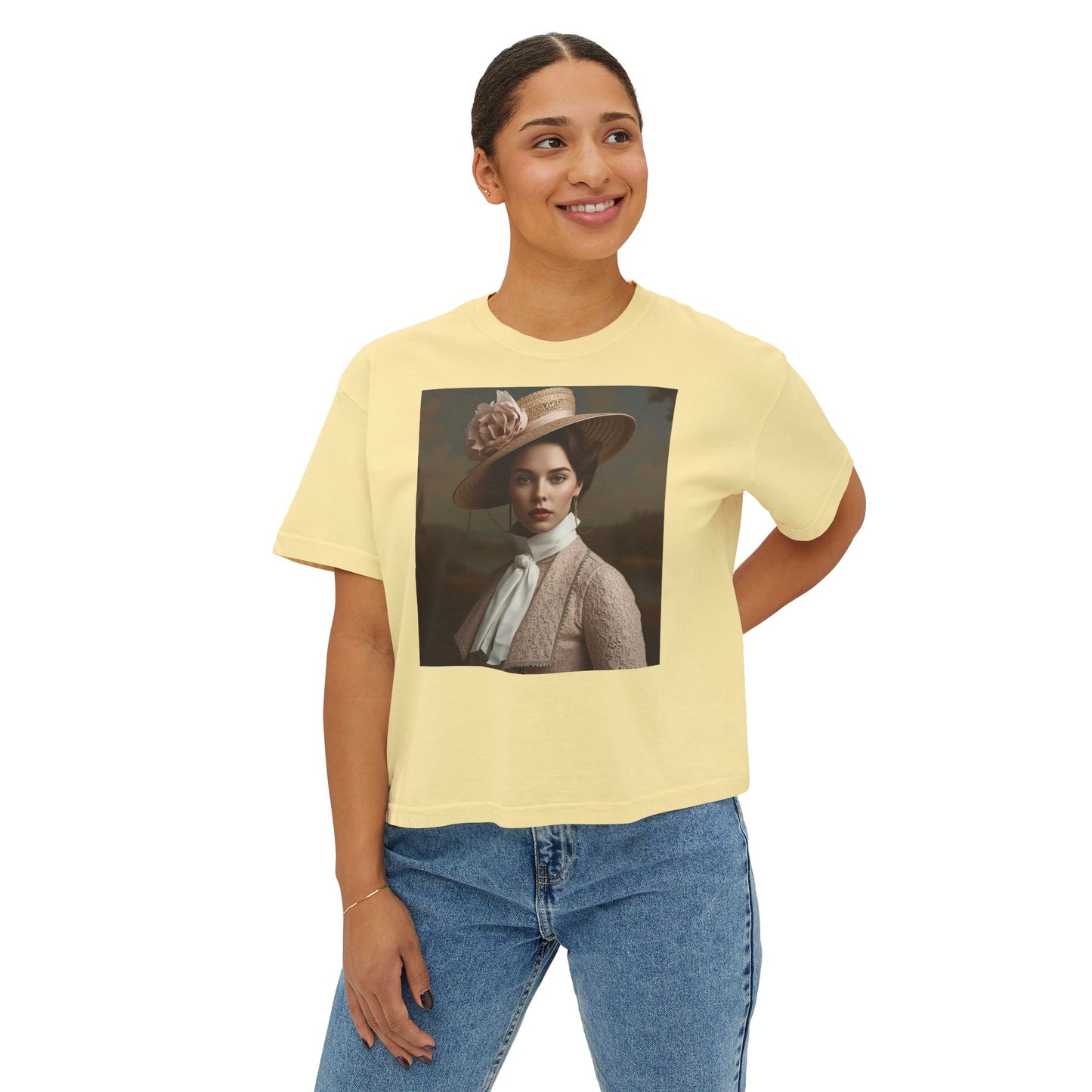 She's Trouble — Boxy Tee