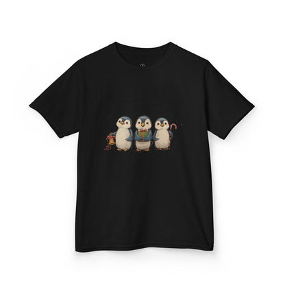 Whimsical Penguin Kids Tee