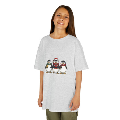 Christmas Penguin Kids Tee