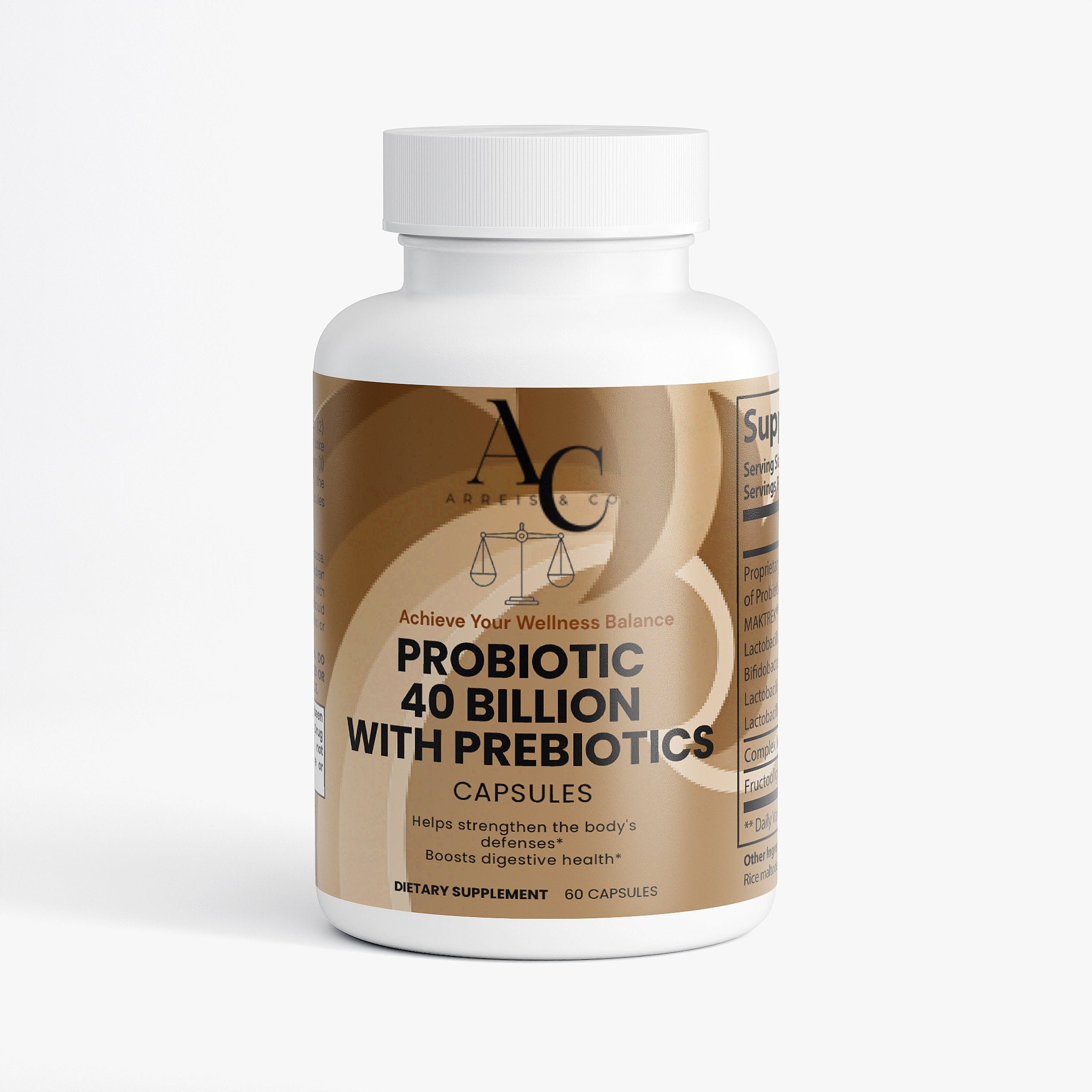 Probiotic 40 Billion with Prebiotics