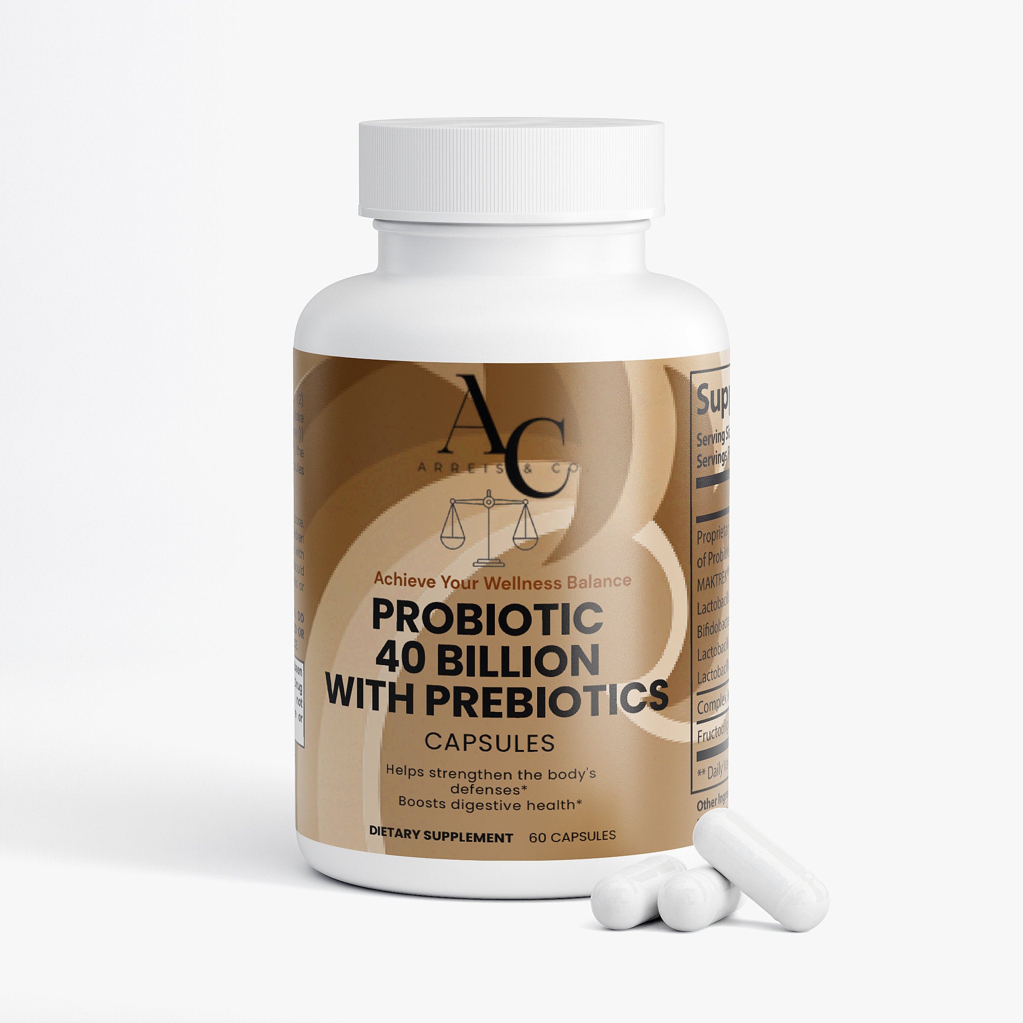 Probiotic 40 Billion with Prebiotics