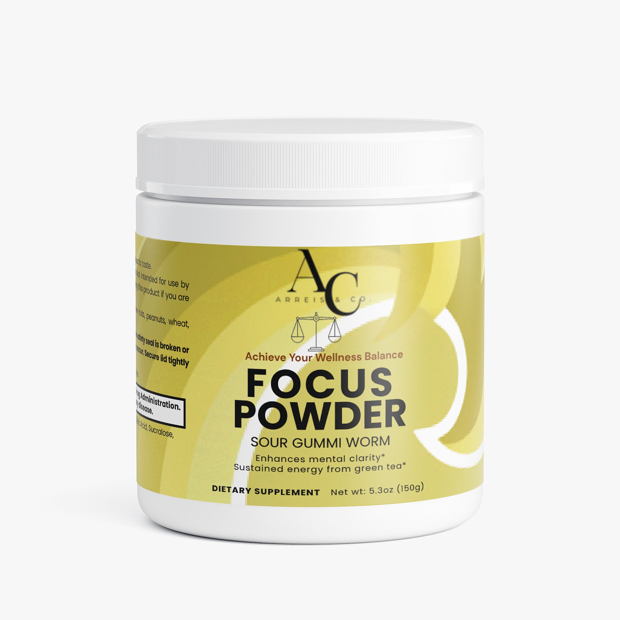 Focus Powder (Sour Gummi Worm)