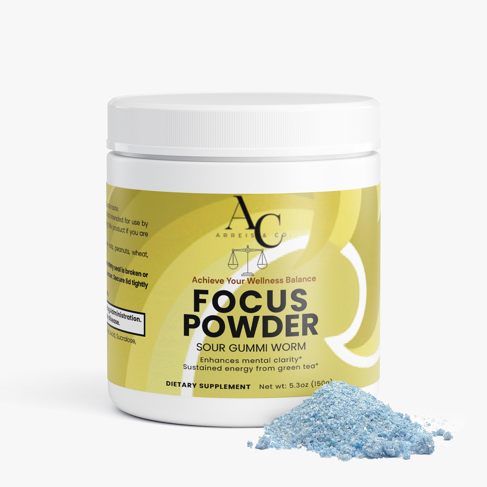 Focus Powder (Sour Gummi Worm)