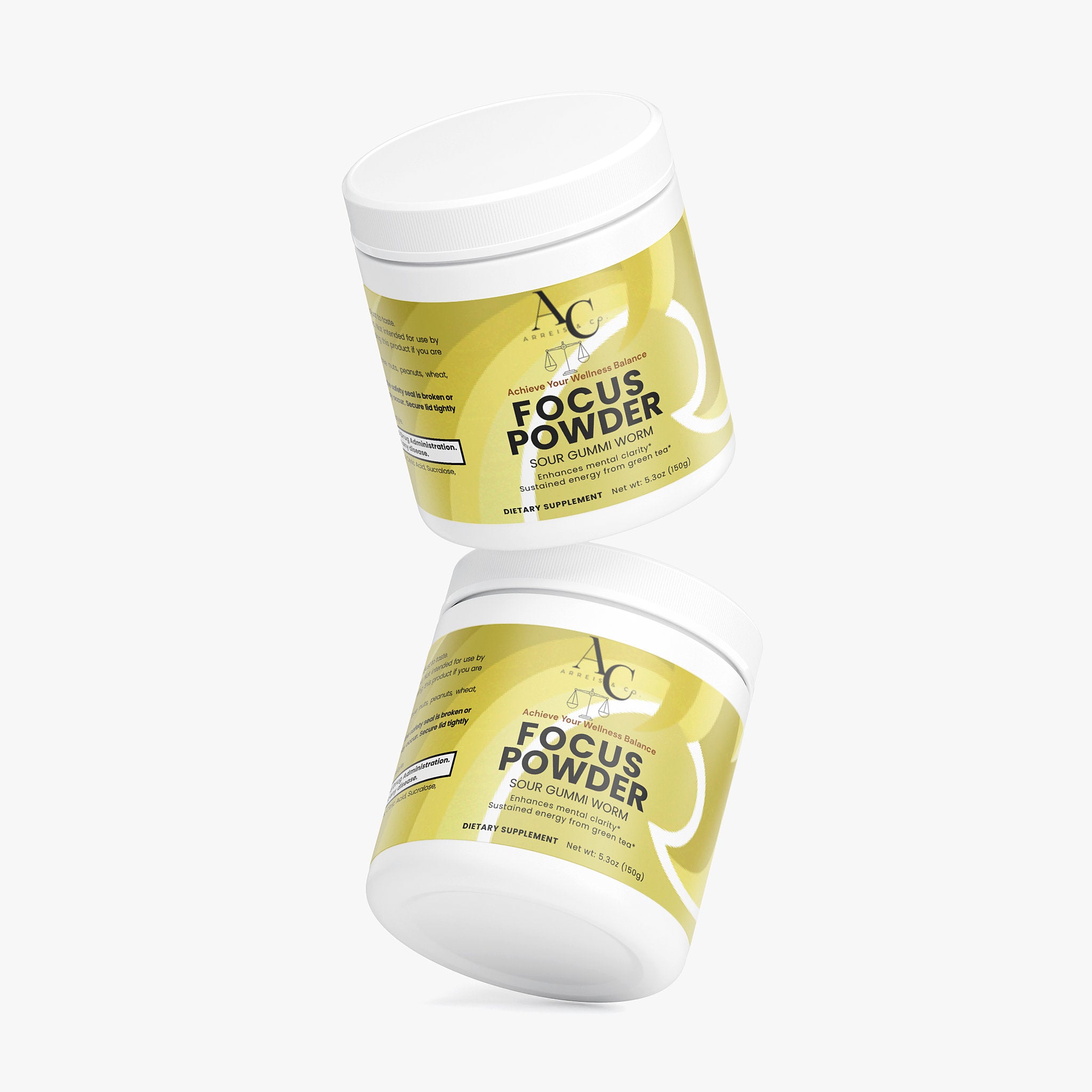 Focus Powder (Sour Gummi Worm)