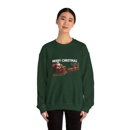 Christmas Santa Sleigh Sweatshirt