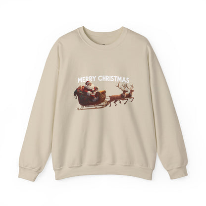 Christmas Santa Sleigh Sweatshirt