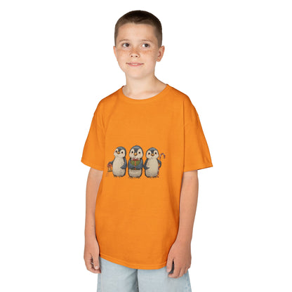 Whimsical Penguin Kids Tee