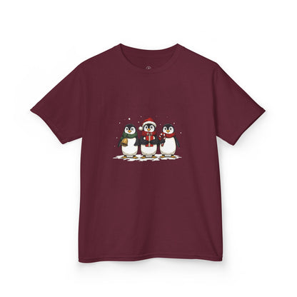 Christmas Penguin Kids Tee