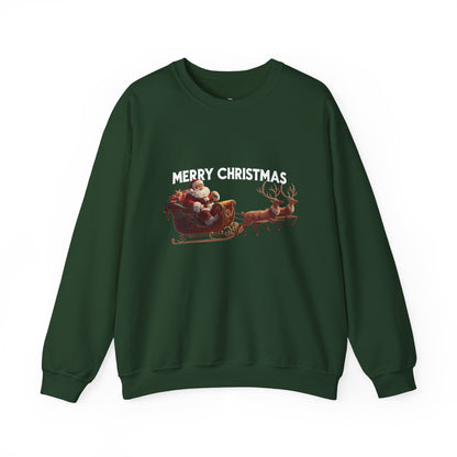 Christmas Santa Sleigh Sweatshirt