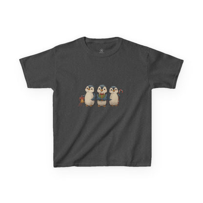Whimsical Penguin Kids Tee