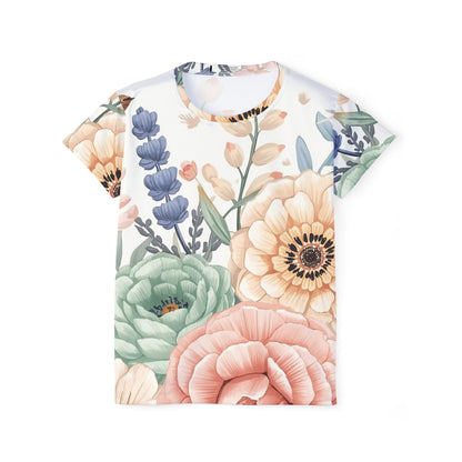 Floral Watercolor — Jersey Tee