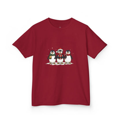 Christmas Penguin Kids Tee