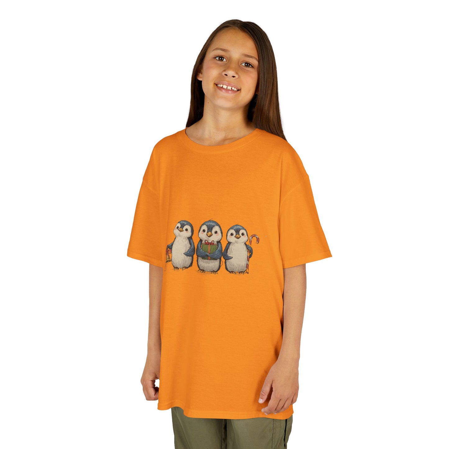 Whimsical Penguin Kids Tee