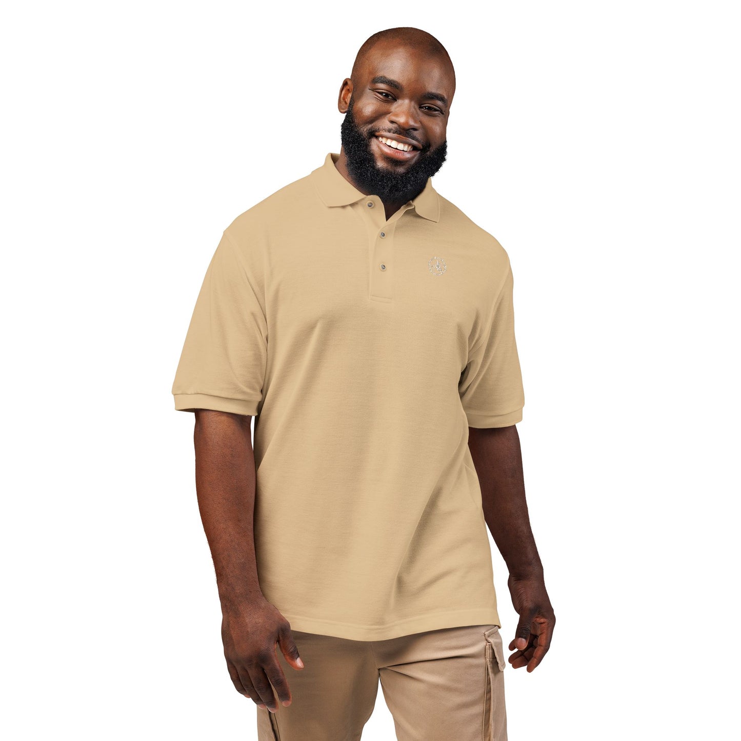 Arreis & Co. Embroidered Minimalist Polo Shirt