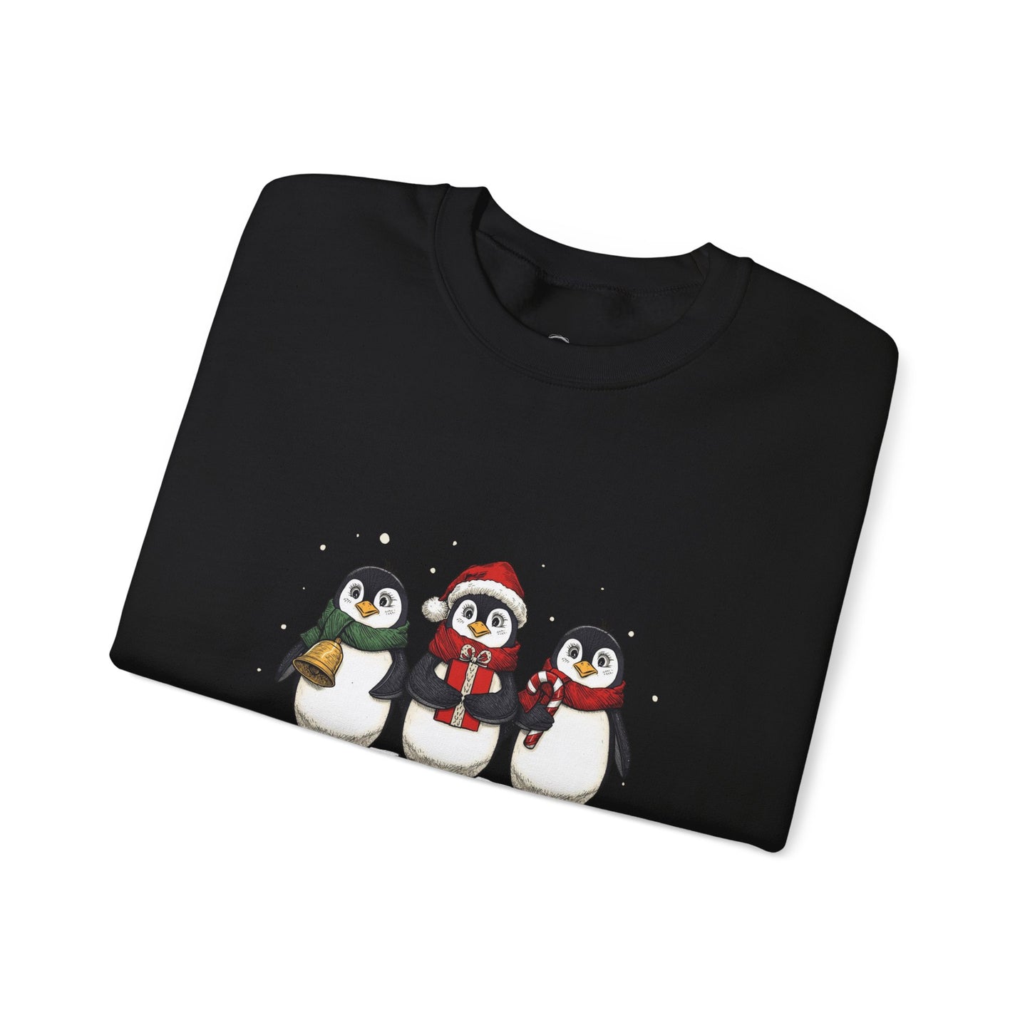 Cozy Holiday Penguin Sweatshirt