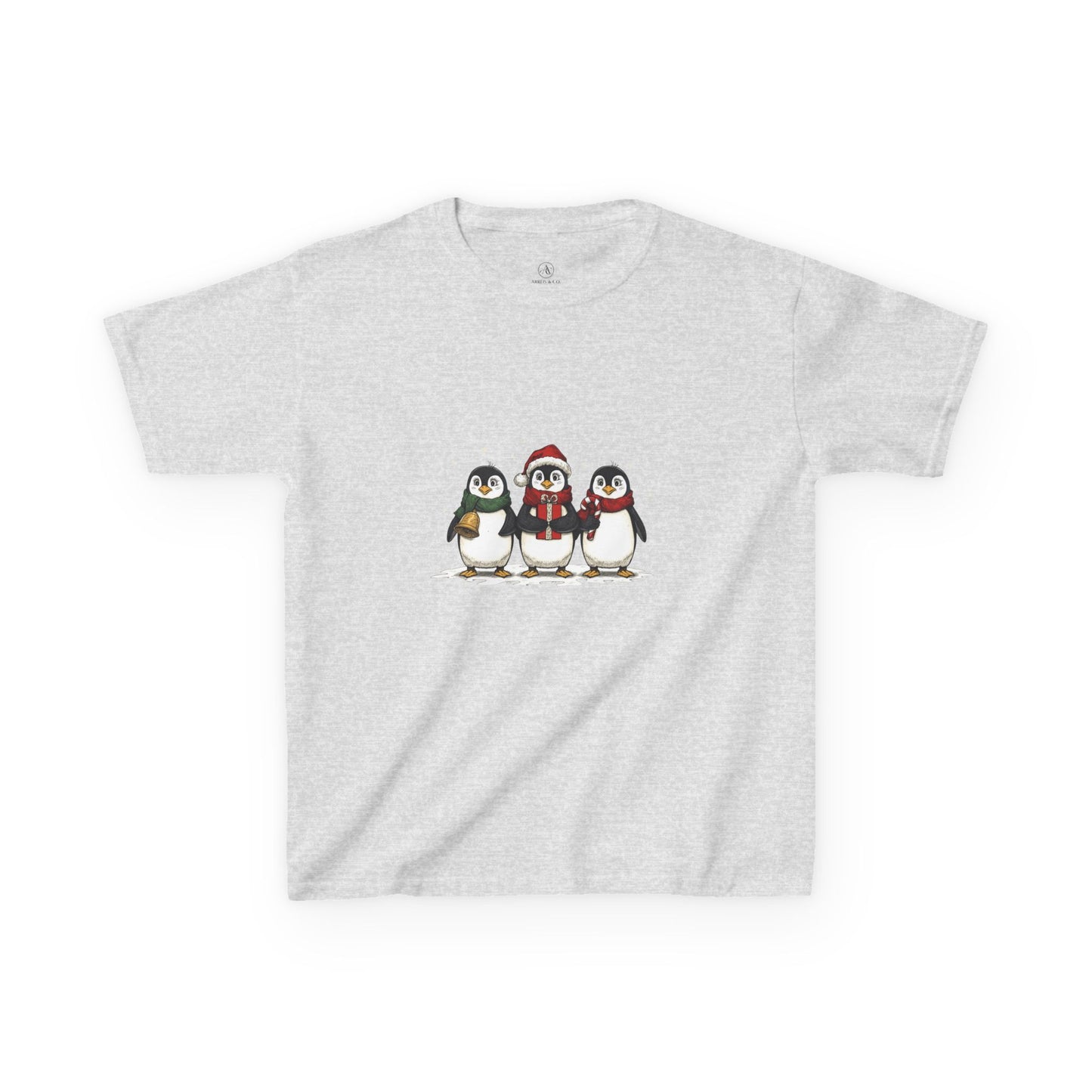 Christmas Penguin Kids Tee