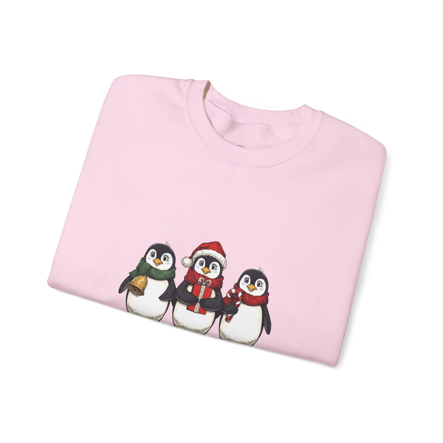 Cozy Holiday Penguin Sweatshirt