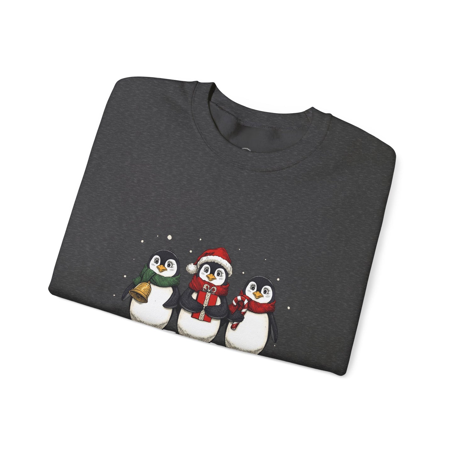 Cozy Holiday Penguin Sweatshirt