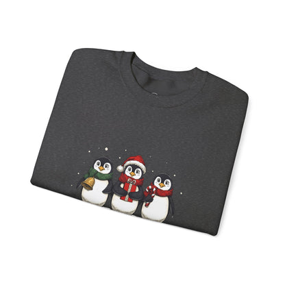 Cozy Holiday Penguin Sweatshirt