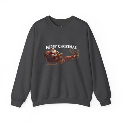 Christmas Santa Sleigh Sweatshirt