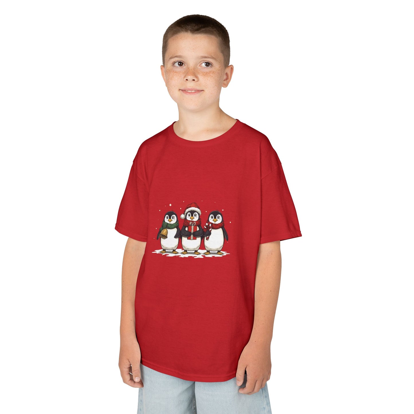 Christmas Penguin Kids Tee