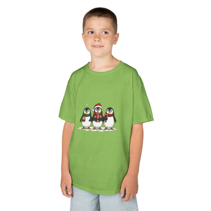 Christmas Penguin Kids Tee
