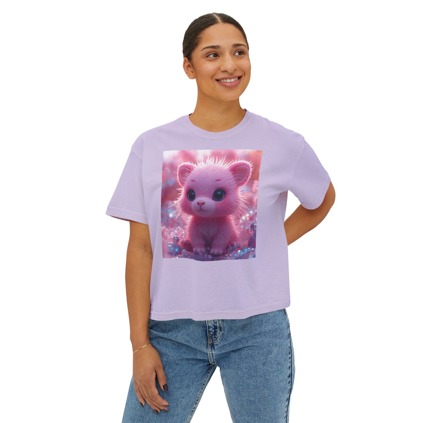 Pinky — Boxy Tee