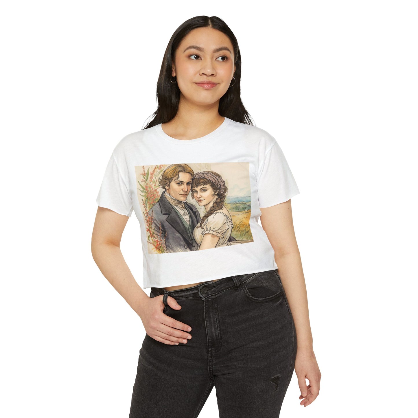 Fields of Love — Crop Top Tee